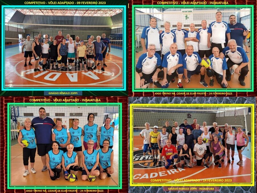 VENHA PARTICIPAR DO VÔLEI DA 3ª IDADE. 