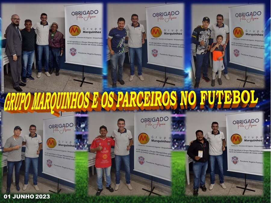 GRUPO MARQUINHOS REUNE COM OS PARCEIROS DO FUTEBOL