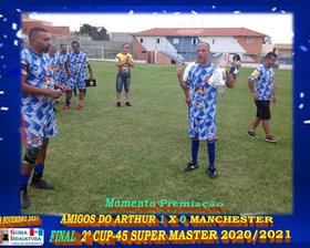 2º CUP 45 SUPER MASTER 2020/2021