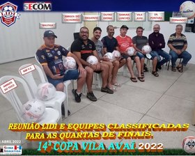 14ª COPA VILA AVAÍ 2022