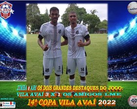 14ª COPA VILA AVAÍ 2022