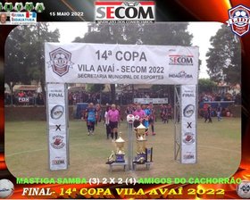 14ª COPA VILA AVAÍ 2022