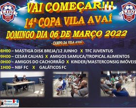 14ª COPA VILA AVAÍ 2022