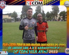 14ª COPA VILA AVAÍ 2022