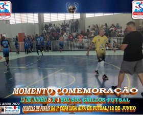 1ª COPA LIGA AIFA DE FUTSAL/12 DE JUNHO