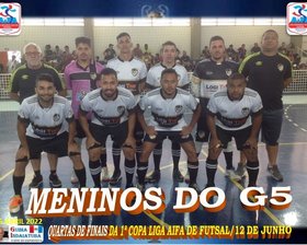 1ª COPA LIGA AIFA DE FUTSAL/12 DE JUNHO