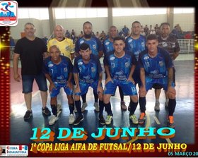 1ª COPA LIGA AIFA DE FUTSAL/12 DE JUNHO