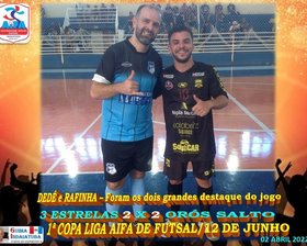 1ª COPA LIGA AIFA DE FUTSAL/12 DE JUNHO