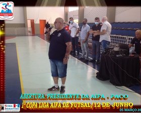 1ª COPA LIGA AIFA DE FUTSAL/12 DE JUNHO