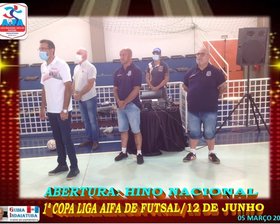 1ª COPA LIGA AIFA DE FUTSAL/12 DE JUNHO