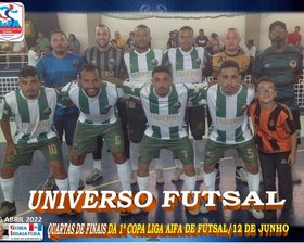 1ª COPA LIGA AIFA DE FUTSAL/12 DE JUNHO