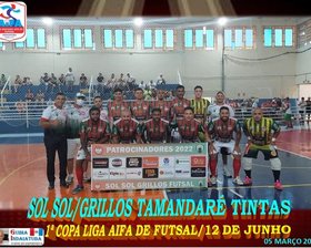 1ª COPA LIGA AIFA DE FUTSAL/12 DE JUNHO