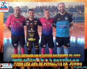 1ª COPA LIGA AIFA DE FUTSAL/12 DE JUNHO