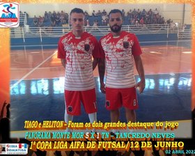 1ª COPA LIGA AIFA DE FUTSAL/12 DE JUNHO