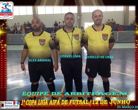 1ª COPA LIGA AIFA DE FUTSAL/12 DE JUNHO