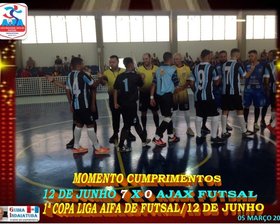 1ª COPA LIGA AIFA DE FUTSAL/12 DE JUNHO