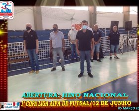 1ª COPA LIGA AIFA DE FUTSAL/12 DE JUNHO