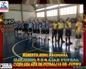 1ª COPA LIGA AIFA DE FUTSAL/12 DE JUNHO