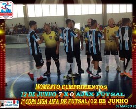 1ª COPA LIGA AIFA DE FUTSAL/12 DE JUNHO