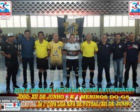 1ª COPA LIGA AIFA DE FUTSAL/12 DE JUNHO