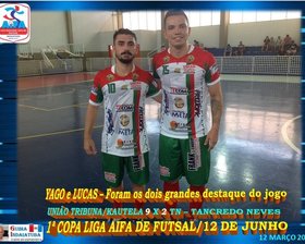 1ª COPA LIGA AIFA DE FUTSAL/12 DE JUNHO