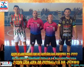 1ª COPA LIGA AIFA DE FUTSAL/12 DE JUNHO