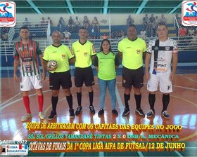 1ª COPA LIGA AIFA DE FUTSAL/12 DE JUNHO