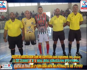 1ª COPA LIGA AIFA DE FUTSAL/12 DE JUNHO