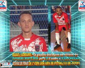 1ª COPA LIGA AIFA DE FUTSAL/12 DE JUNHO