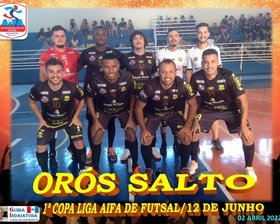 1ª COPA LIGA AIFA DE FUTSAL/12 DE JUNHO