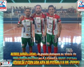 1ª COPA LIGA AIFA DE FUTSAL/12 DE JUNHO