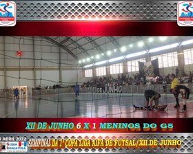 1ª COPA LIGA AIFA DE FUTSAL/12 DE JUNHO