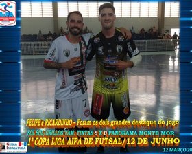 1ª COPA LIGA AIFA DE FUTSAL/12 DE JUNHO