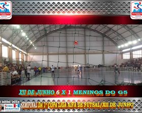 1ª COPA LIGA AIFA DE FUTSAL/12 DE JUNHO