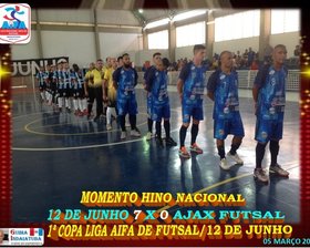 1ª COPA LIGA AIFA DE FUTSAL/12 DE JUNHO