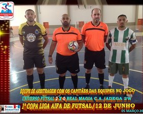 1ª COPA LIGA AIFA DE FUTSAL/12 DE JUNHO