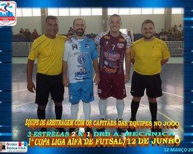 1ª COPA LIGA AIFA DE FUTSAL/12 DE JUNHO