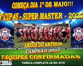 3ª CUP 45 SUPER MASTER 2022