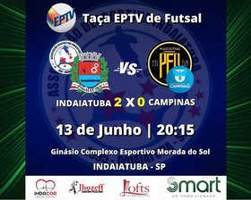 9ª TAÇA EPTV FUTSAL - 2022 - REGIÃO CAMPINAS