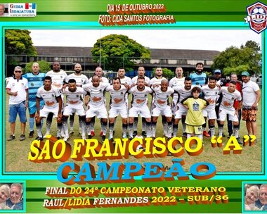 24º CAMPEONATO VETERANOS RAUL FERNANDES 2022