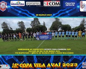 15ª COPA VILA AVAÍ 2023