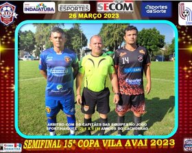 15ª COPA VILA AVAÍ 2023