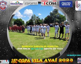 15ª COPA VILA AVAÍ 2023