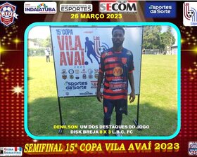 15ª COPA VILA AVAÍ 2023