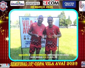 15ª COPA VILA AVAÍ 2023