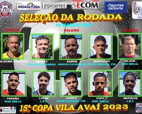 15ª COPA VILA AVAÍ 2023