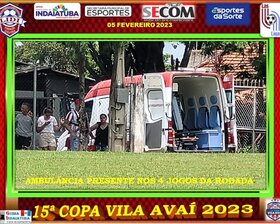 15ª COPA VILA AVAÍ 2023