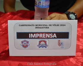 CAMPEONATO MUNICIPAL DE VÔLEI 2024  INDAIATUBA