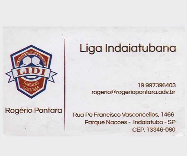 LIGA INDAIATUBANA DE FUTEBOL