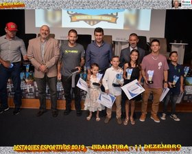 HOMENAGEM AOS DESTAQUES ESPORTIVOS DE 2019